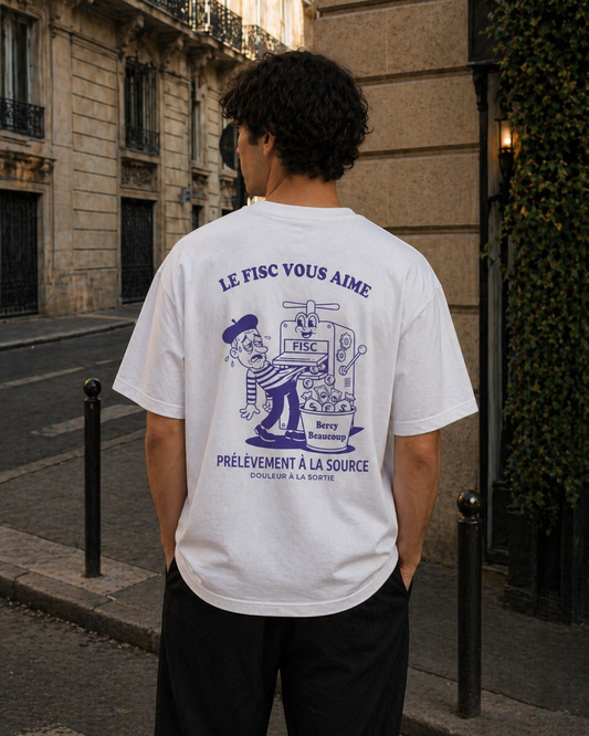 T-shirt "Le fisc vous aime"